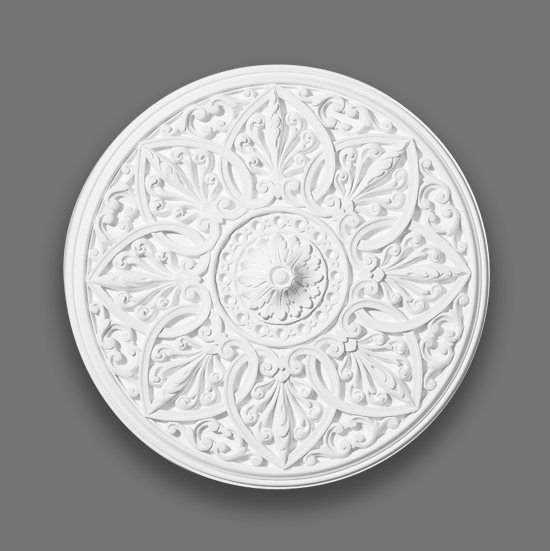 large victorian ceiling rose